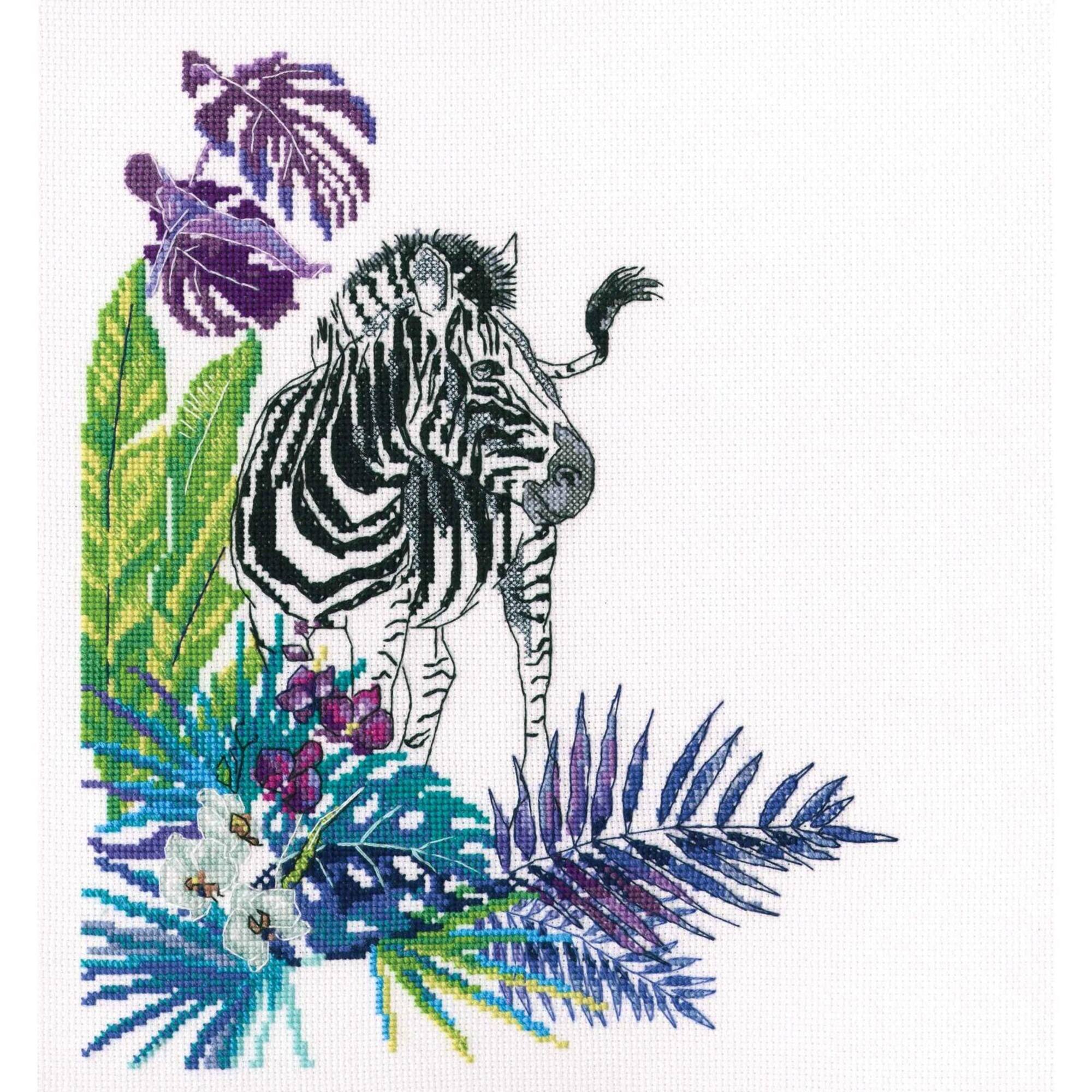 RTO Zebra Cross Stitch Kit